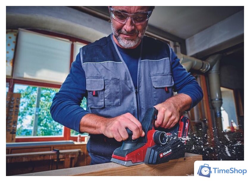 Рубанок Einhell TP-PL 18/3 Li BL-Solo 4345405 (без АКБ) - Изображение №11 — Интернет-магазин Time-Shop