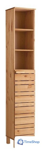  Диприз Шкаф-пенал для ванной Джосси Д.7155-12.02 (бейц/масло Отто 1) - Изображение №1 — Интернет-магазин Time-Shop