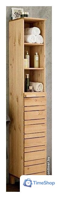  Диприз Шкаф-пенал для ванной Джосси Д.7155-12.02 (бейц/масло Отто 1) - Изображение №2 — Интернет-магазин Time-Shop