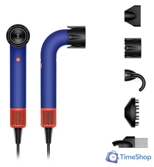 Фен Dyson Supersonic R HD18 (евровилка, синий/топаз) - Изображение №1 — Интернет-магазин Time-Shop