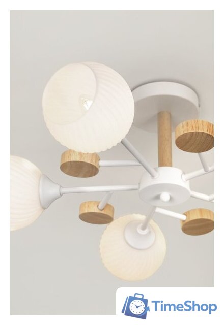 Люстра средней высоты Rivoli Chiara 9180-305 Б0068452 - Изображение №14 — Интернет-магазин Time-Shop