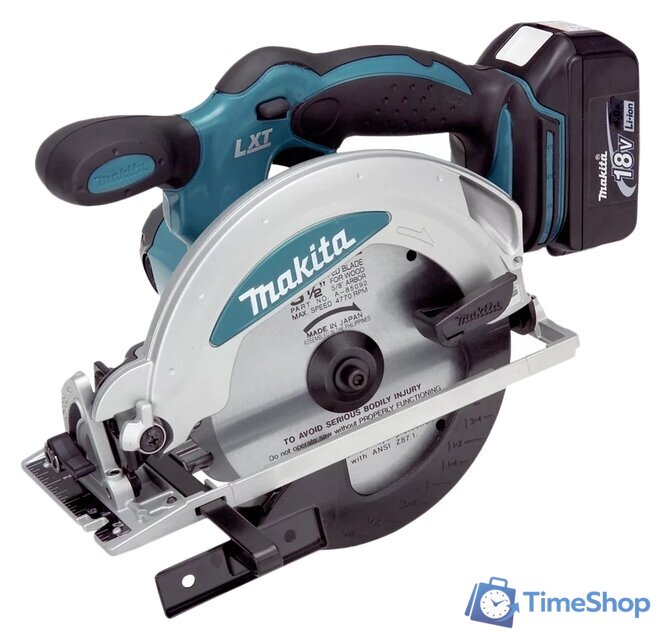 Дисковая (циркулярная) пила Makita DSS610RF (с АКБ) - Изображение №1 — Интернет-магазин Time-Shop
