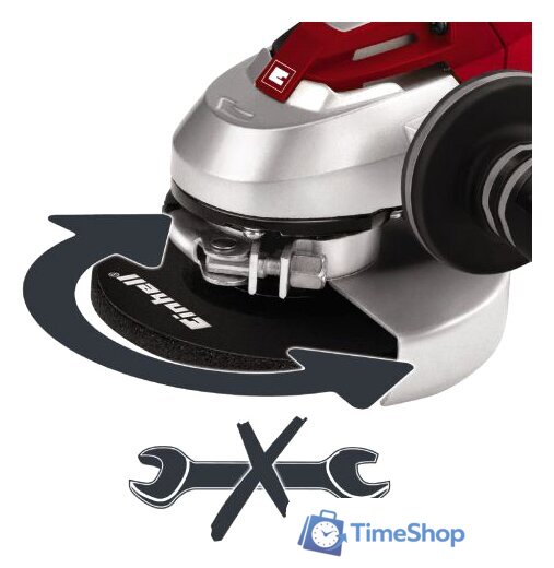 Угловая шлифмашина Einhell TE-AG 125 CE - Изображение №4 — Интернет-магазин Time-Shop