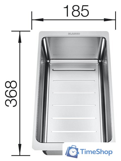 Кухонная мойка Blanco Axia III XL 6 S-F 527236 (разделочная доска из дерева, вулканический серый) - Изображение №3 — Интернет-магазин Time-Shop