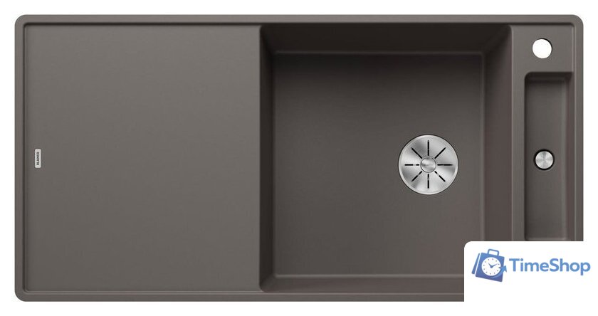 Кухонная мойка Blanco Axia III XL 6 S-F 527236 (разделочная доска из дерева, вулканический серый) - Изображение №1 — Интернет-магазин Time-Shop