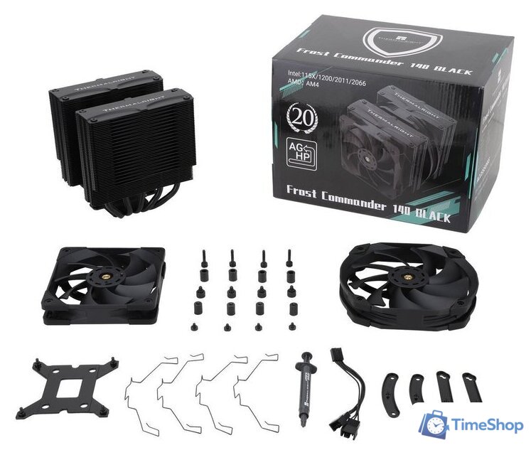 Кулер для процессора Thermalright Frost Commander 140 Black - Изображение №3 — Интернет-магазин Time-Shop