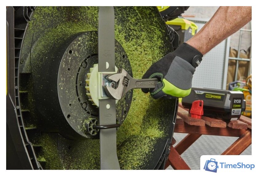 Газонокосилка Ryobi Max Power RY36LMX46A-150 (с 1-им АКБ 5 Ач) - Изображение №6 — Интернет-магазин Time-Shop