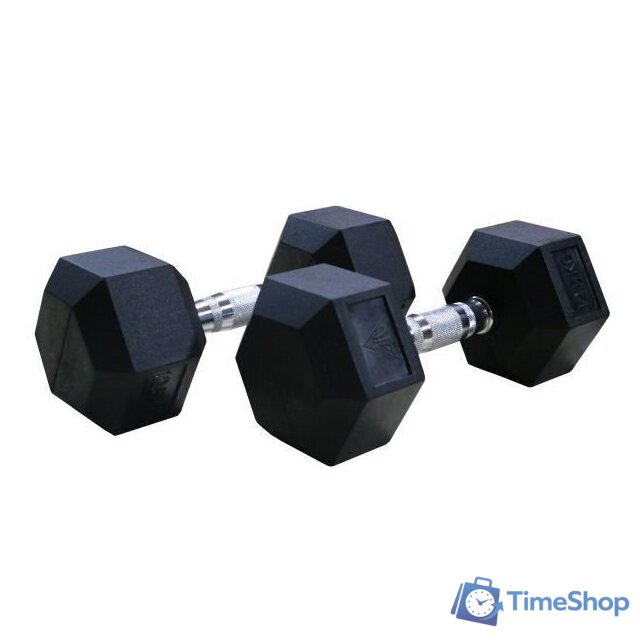 Набор гантелей DFC DB001-40 2x40 кг - Изображение №6 — Интернет-магазин Time-Shop