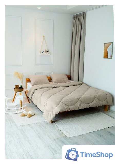 Одеяло Angellini 4с414л 140x205 (серый) - Изображение №3 — Интернет-магазин Time-Shop