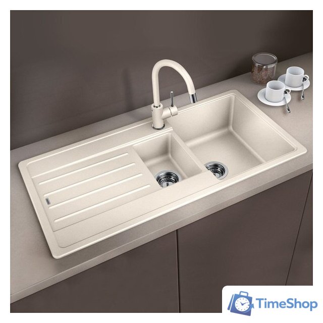 Кухонная мойка Blanco Legra 6 S 527088 (мягкий белый) - Изображение №1 — Интернет-магазин Time-Shop