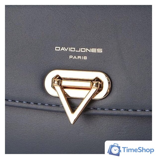 Женская сумка David Jones 823-CM6758-DGR (серый) - Изображение №5 — Интернет-магазин Time-Shop