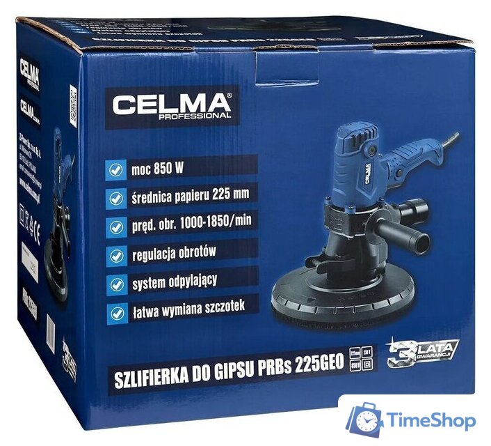Шлифмашина для стен и потолков Celma PRBs 225GEO - Изображение №11 — Интернет-магазин Time-Shop