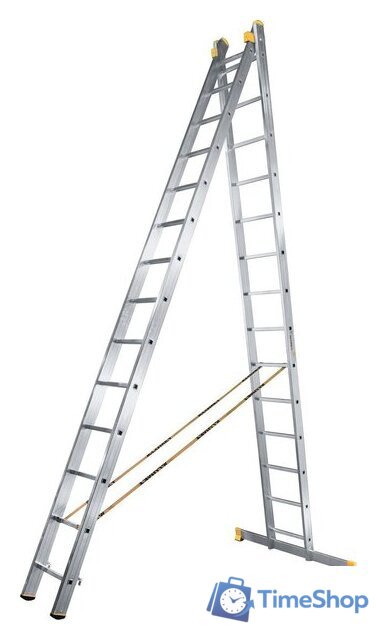Лестница-трансформер Алюмет P2 9208 (2x8 ступеней) - Изображение №2 — Интернет-магазин Time-Shop