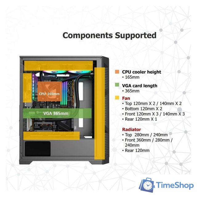 Корпус Raijintek Arcadia III - Изображение №3 — Интернет-магазин Time-Shop