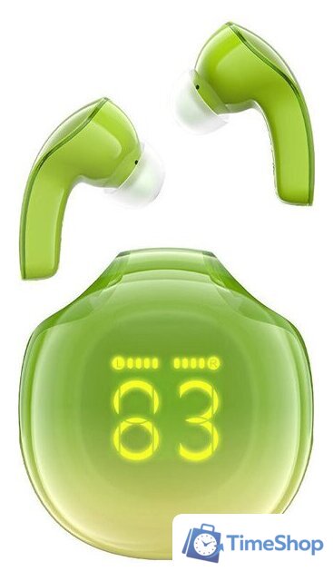 Наушники AceFast T9 Crystal Air (зеленый) - Изображение №1 — Интернет-магазин Time-Shop