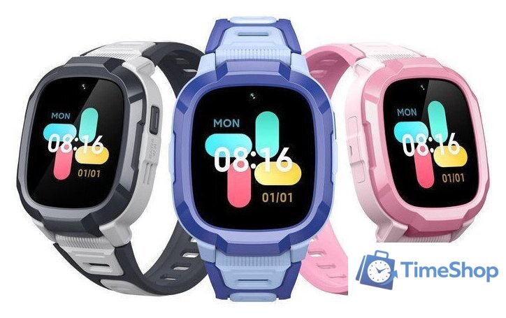 Детские умные часы Mibro Kids P6 (розовый) - Изображение №4 — Интернет-магазин Time-Shop