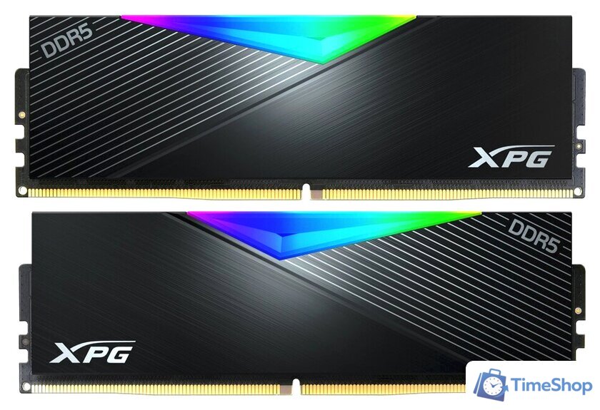 Оперативная память ADATA XPG Lancer RGB 2x16ГБ DDR5 6400 МГц AX5U6400C3216G-DCLARBK - Изображение №1 — Интернет-магазин Time-Shop