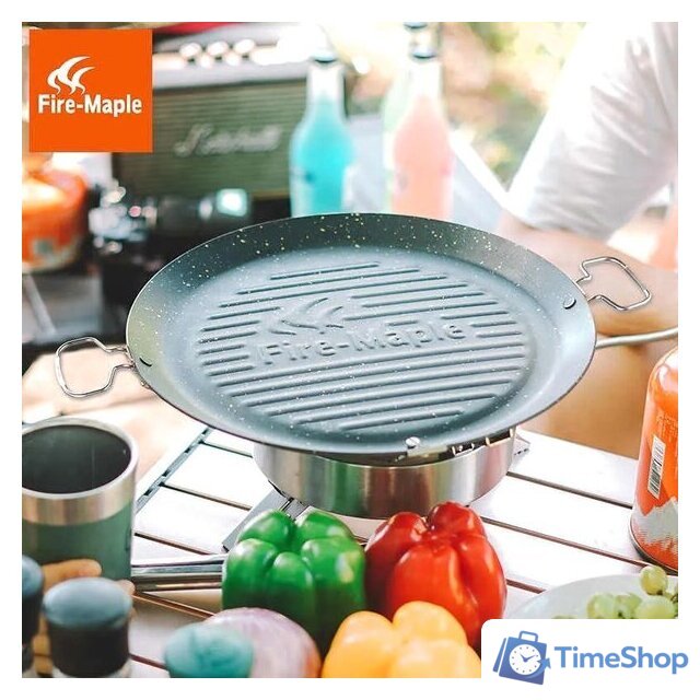 Сковорода Fire-Maple Portable Grill Pan - Изображение №5 — Интернет-магазин Time-Shop