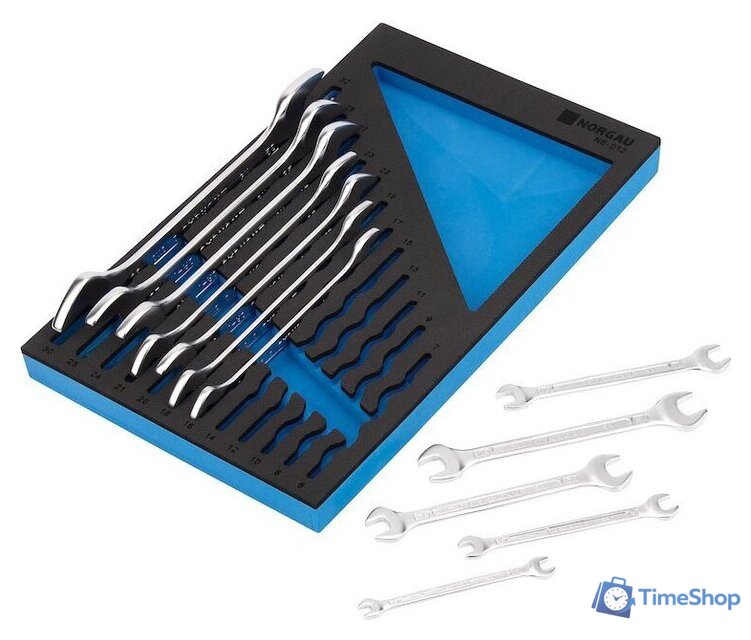 Гаечный ключ Norgau Набор N6-012 060107812 - Изображение №1 — Интернет-магазин Time-Shop