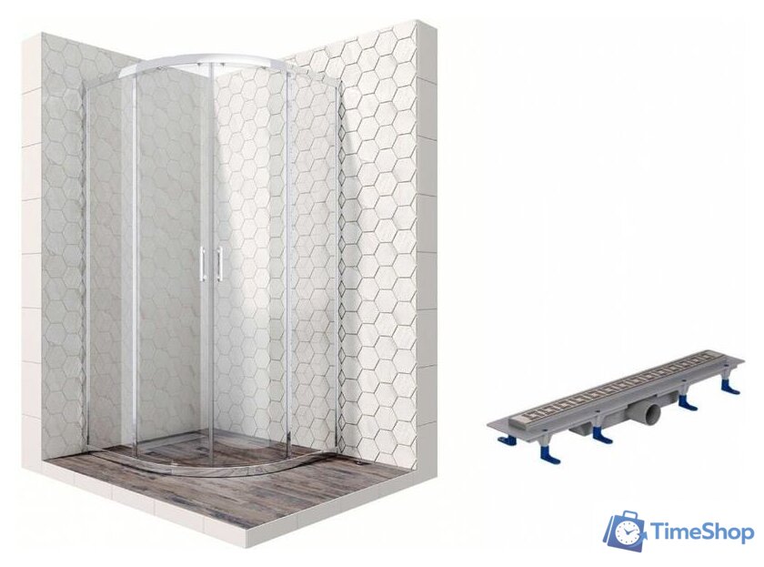 Душевой уголок Ambassador Set 14011105-ST7 - Изображение №1 — Интернет-магазин Time-Shop
