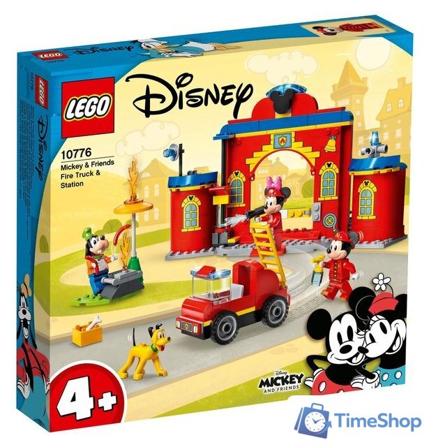 Конструктор LEGO Disney 10776 Пожарная часть и машина Микки и его друзей - Изображение №1 — Интернет-магазин Time-Shop