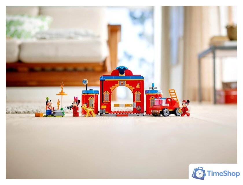 Конструктор LEGO Disney 10776 Пожарная часть и машина Микки и его друзей - Изображение №20 — Интернет-магазин Time-Shop