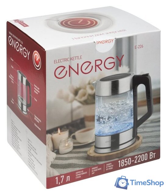 Электрический чайник Energy E-226 111151 - Изображение №4 — Интернет-магазин Time-Shop