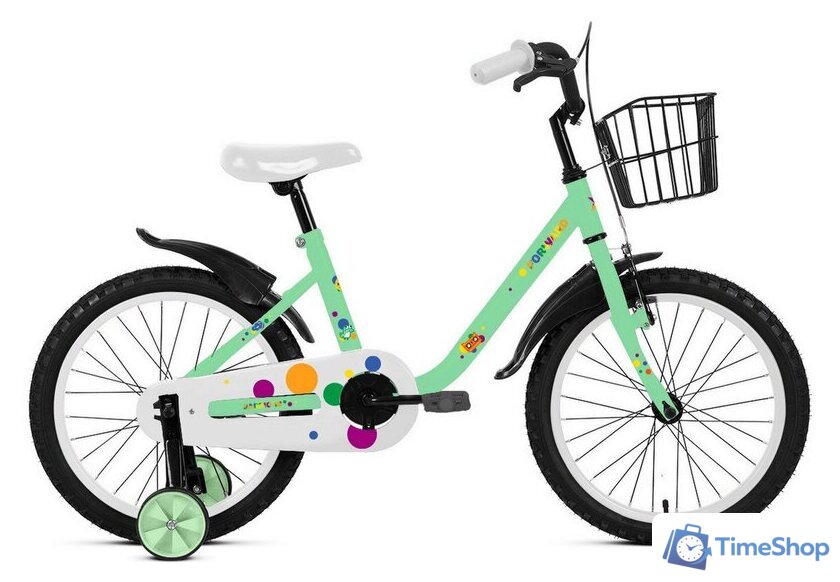 Детский велосипед Forward Barrio 16 2023 (мятный) - Изображение №1 — Интернет-магазин Time-Shop