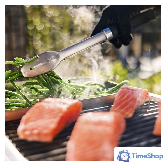 Электрогриль Weber Lumin Compact Red 91040979 - Изображение №7 — Интернет-магазин Time-Shop