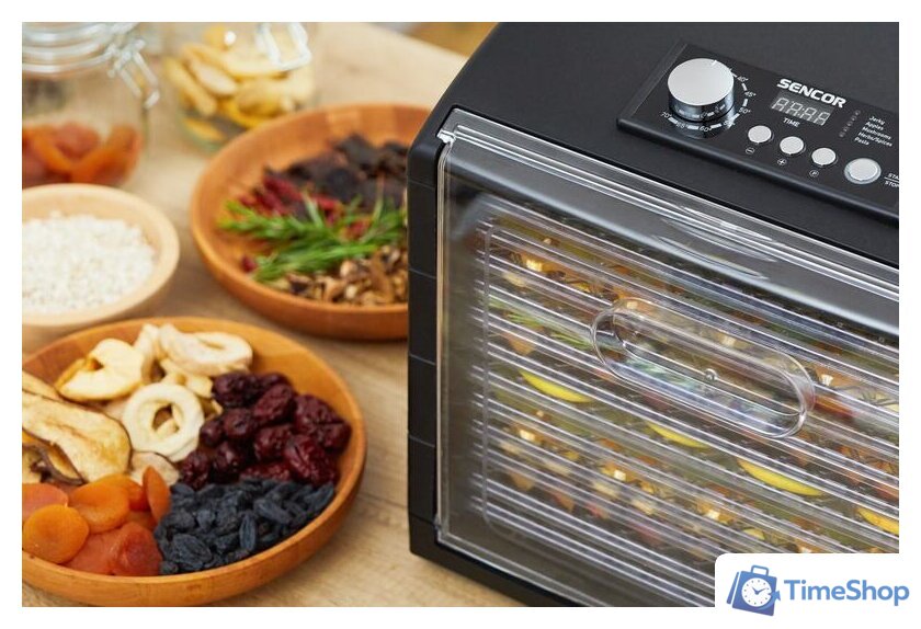 Сушилка для овощей и фруктов Sencor SFD 6600BK - Изображение №18 — Интернет-магазин Time-Shop