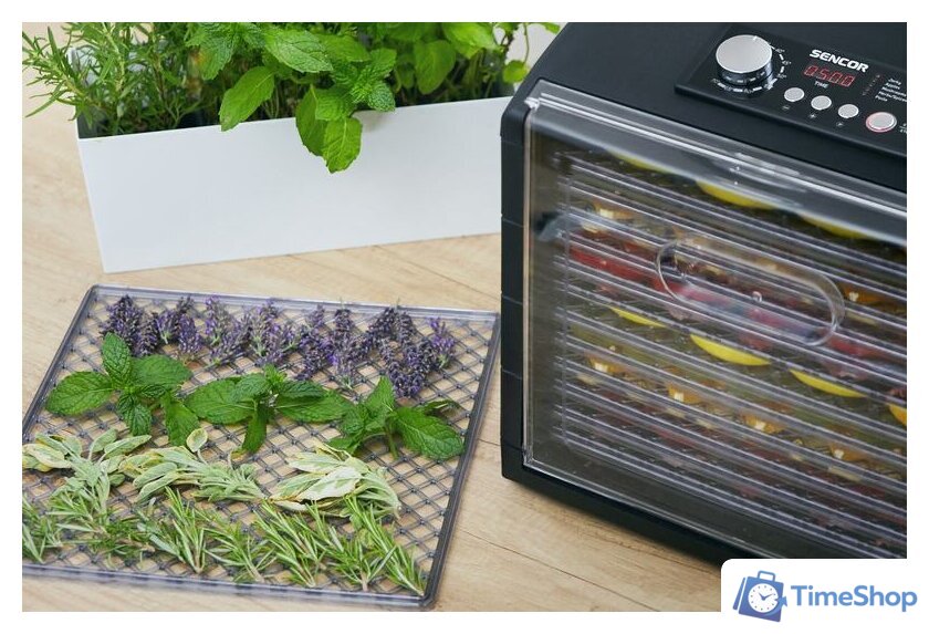 Сушилка для овощей и фруктов Sencor SFD 6600BK - Изображение №13 — Интернет-магазин Time-Shop