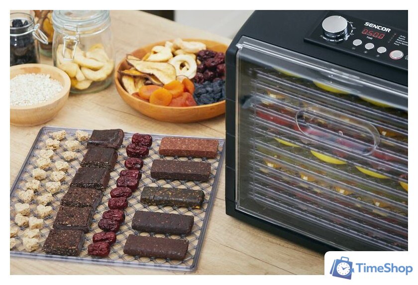 Сушилка для овощей и фруктов Sencor SFD 6600BK - Изображение №14 — Интернет-магазин Time-Shop