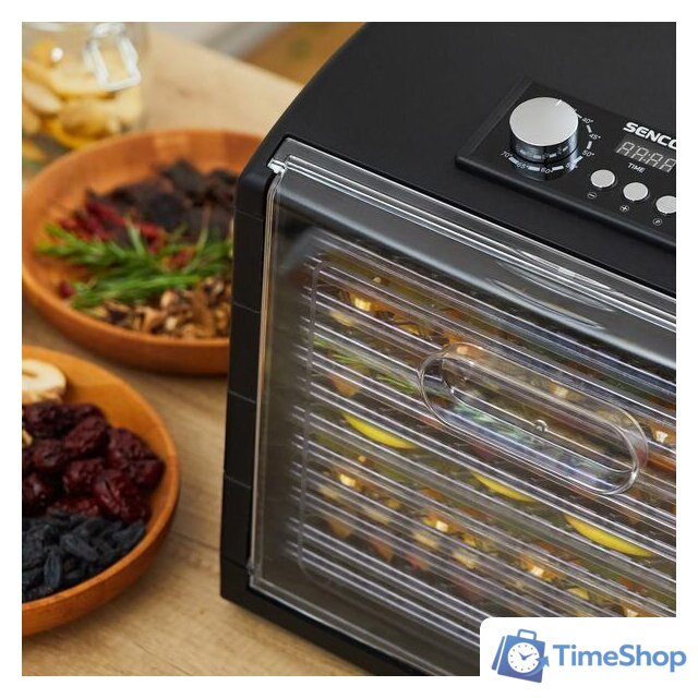 Сушилка для овощей и фруктов Sencor SFD 6600BK - Изображение №19 — Интернет-магазин Time-Shop