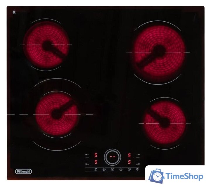 Варочная панель DeLonghi VITTORIO 1E1F CR - Изображение №1 — Интернет-магазин Time-Shop