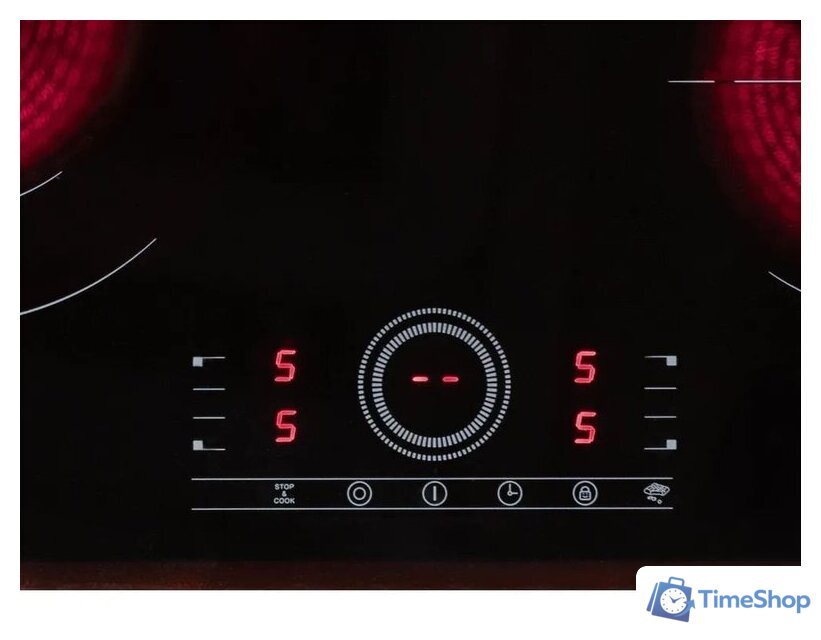 Варочная панель DeLonghi VITTORIO 1E1F CR - Изображение №6 — Интернет-магазин Time-Shop