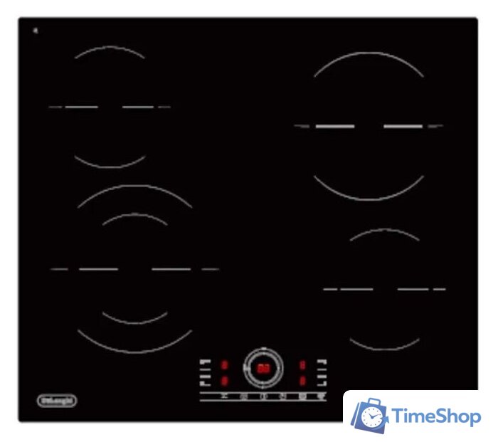 Варочная панель DeLonghi VITTORIO 1E1F CR - Изображение №10 — Интернет-магазин Time-Shop