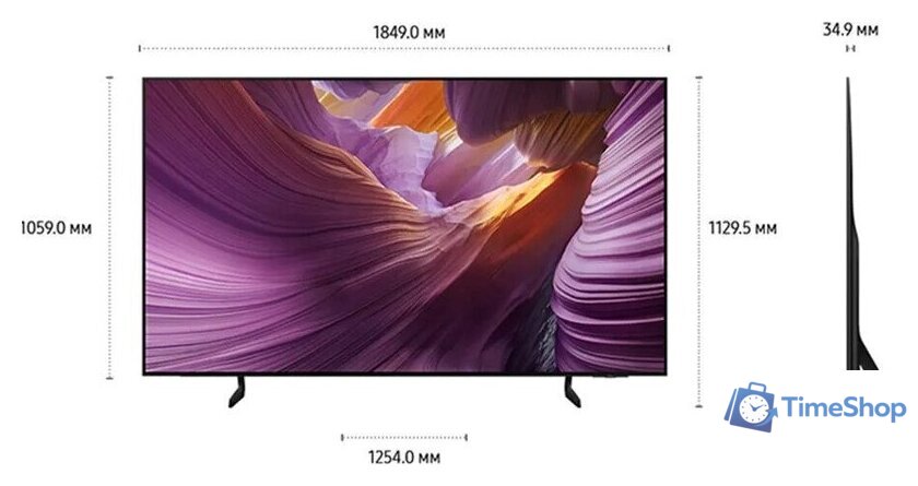 OLED телевизор Samsung OLED S85F QE83S85FAEXRU - Изображение №2 — Интернет-магазин Time-Shop