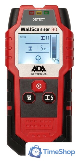 Детектор скрытой проводки ADA Instruments Wall Scanner 80 - Изображение №1 — Интернет-магазин Time-Shop