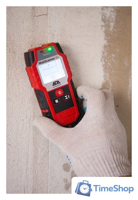 Детектор скрытой проводки ADA Instruments Wall Scanner 80 - Изображение №10 — Интернет-магазин Time-Shop
