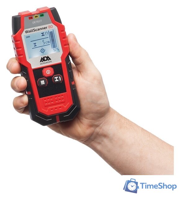 Детектор скрытой проводки ADA Instruments Wall Scanner 80 - Изображение №3 — Интернет-магазин Time-Shop
