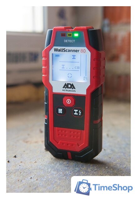Детектор скрытой проводки ADA Instruments Wall Scanner 80 - Изображение №7 — Интернет-магазин Time-Shop