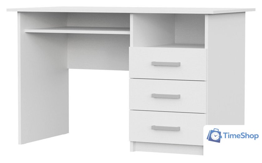 Стол Mio Tesoro ПС-02 (белый текстурный) - Изображение №1 — Интернет-магазин Time-Shop