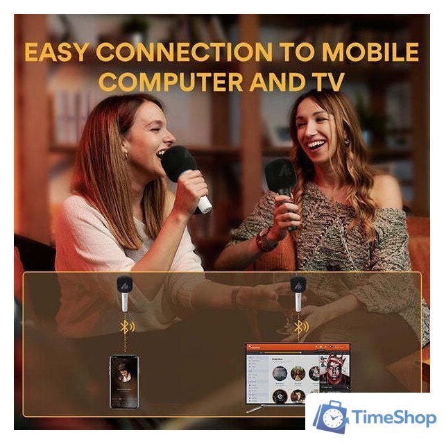 Bluetooth-микрофон Maono MKP100 (белый) - Изображение №9 — Интернет-магазин Time-Shop