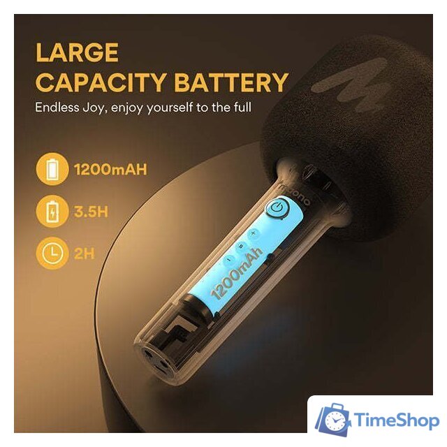 Bluetooth-микрофон Maono MKP100 (белый) - Изображение №2 — Интернет-магазин Time-Shop