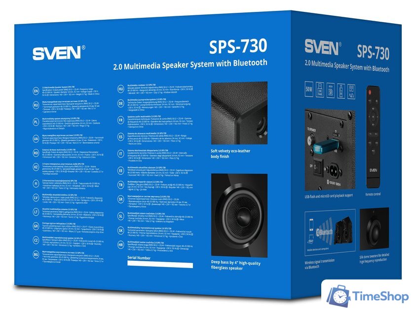 Акустика SVEN SPS-730 - Изображение №12 — Интернет-магазин Time-Shop