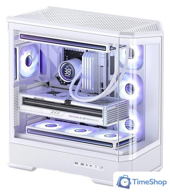 Корпус Jonsbo D400 (белый) - Изображение №1 — Интернет-магазин Time-Shop