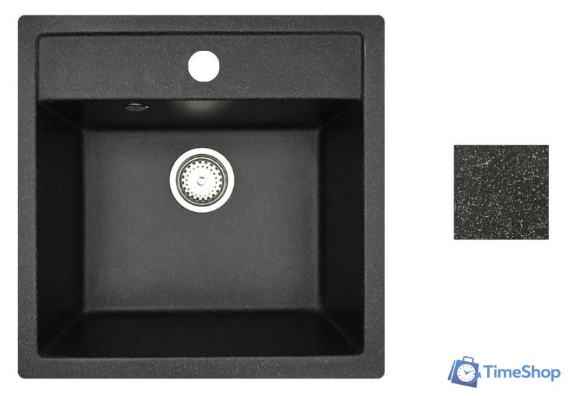Кухонная мойка БелЭворс Rio + смеситель W74004-2 + дозатор L405F (черный) - Изображение №8 — Интернет-магазин Time-Shop