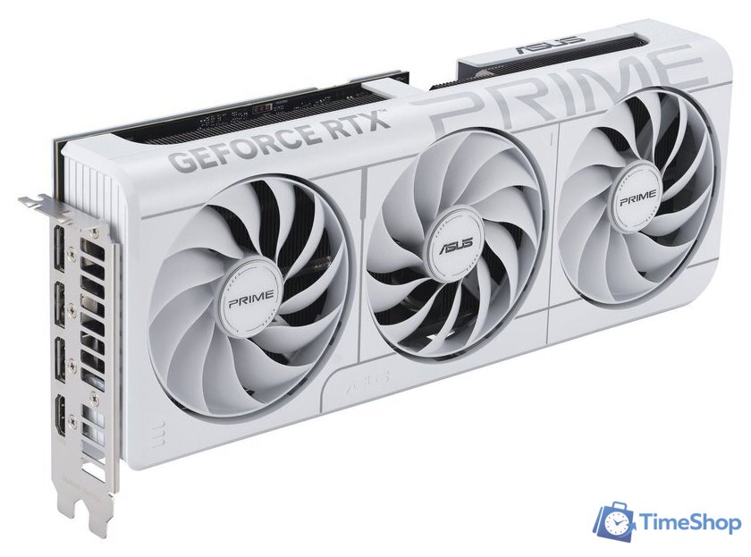 Видеокарта ASUS Prime GeForce RTX 5070 12GB GDDR7 White OC Edition PRIME-RTX5070-O12G-WHITE - Изображение №1 — Интернет-магазин Time-Shop