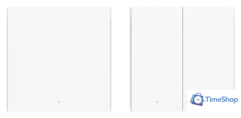 Выключатель Aqara Smart Wall Switch H1 одноклавишный без нейтрали (белый) - Изображение №4 — Интернет-магазин Time-Shop