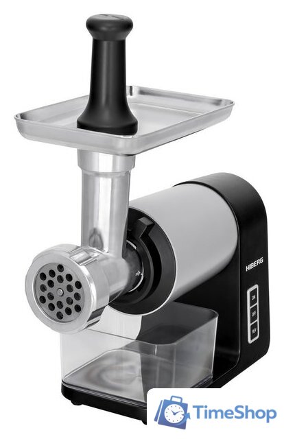 Мясорубка Hiberg MG 990 BS (черный/серебристый) - Изображение №1 — Интернет-магазин Time-Shop